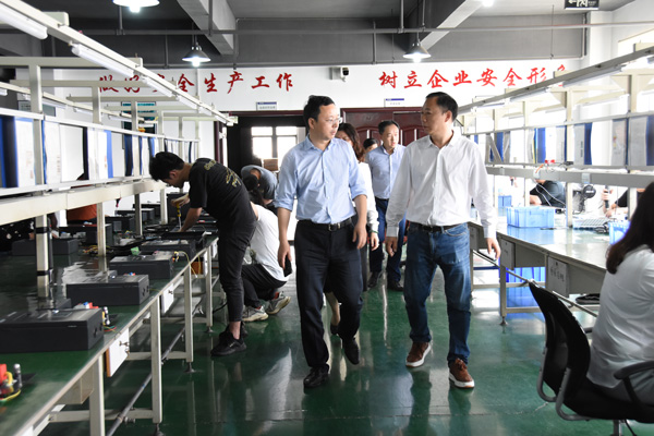 长沙市政协领导一行走访调研委员企业-乐投体育